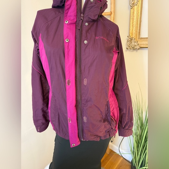 Columbia Womens Bugaboo Ski Snowboard Interchange Parka Purple Pink Small - Picture 4 of 13